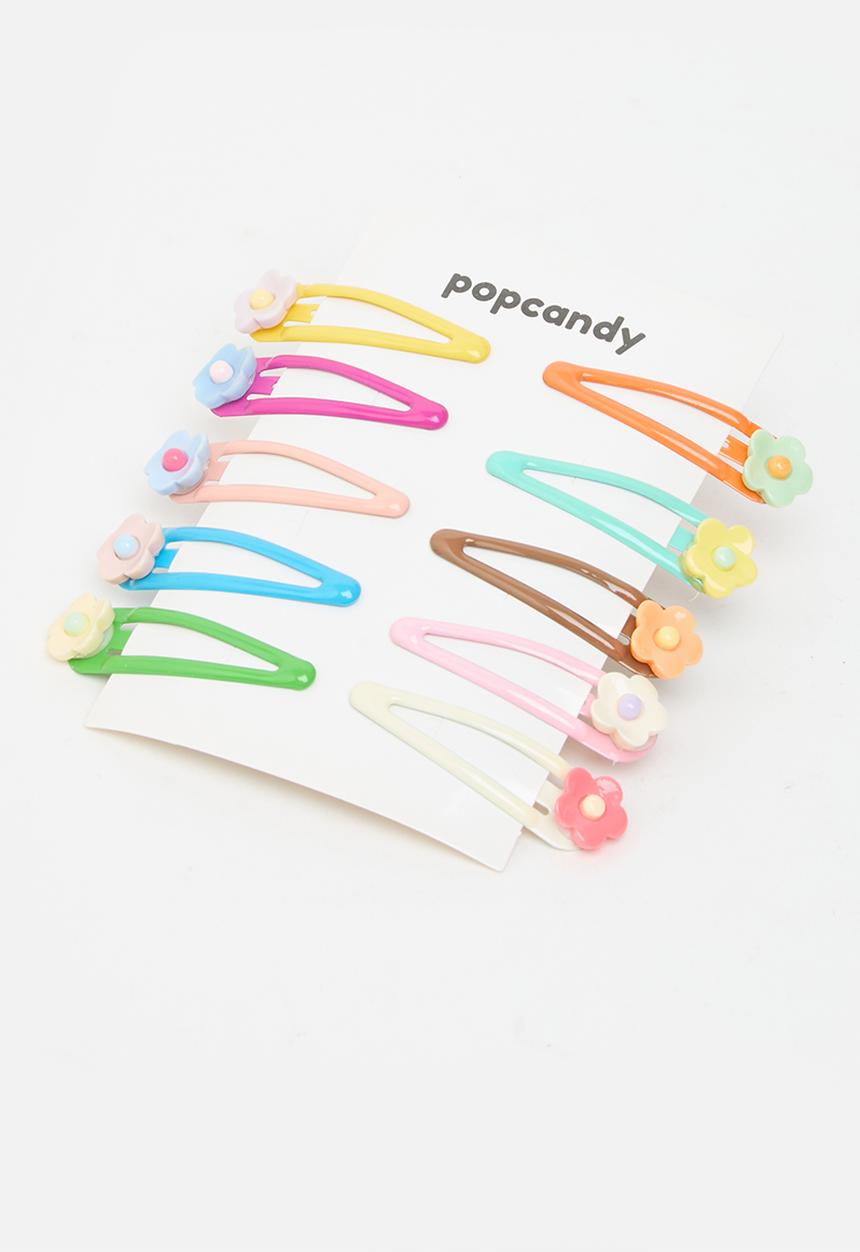 Pop Candy - 10 Pack hair clips - multi