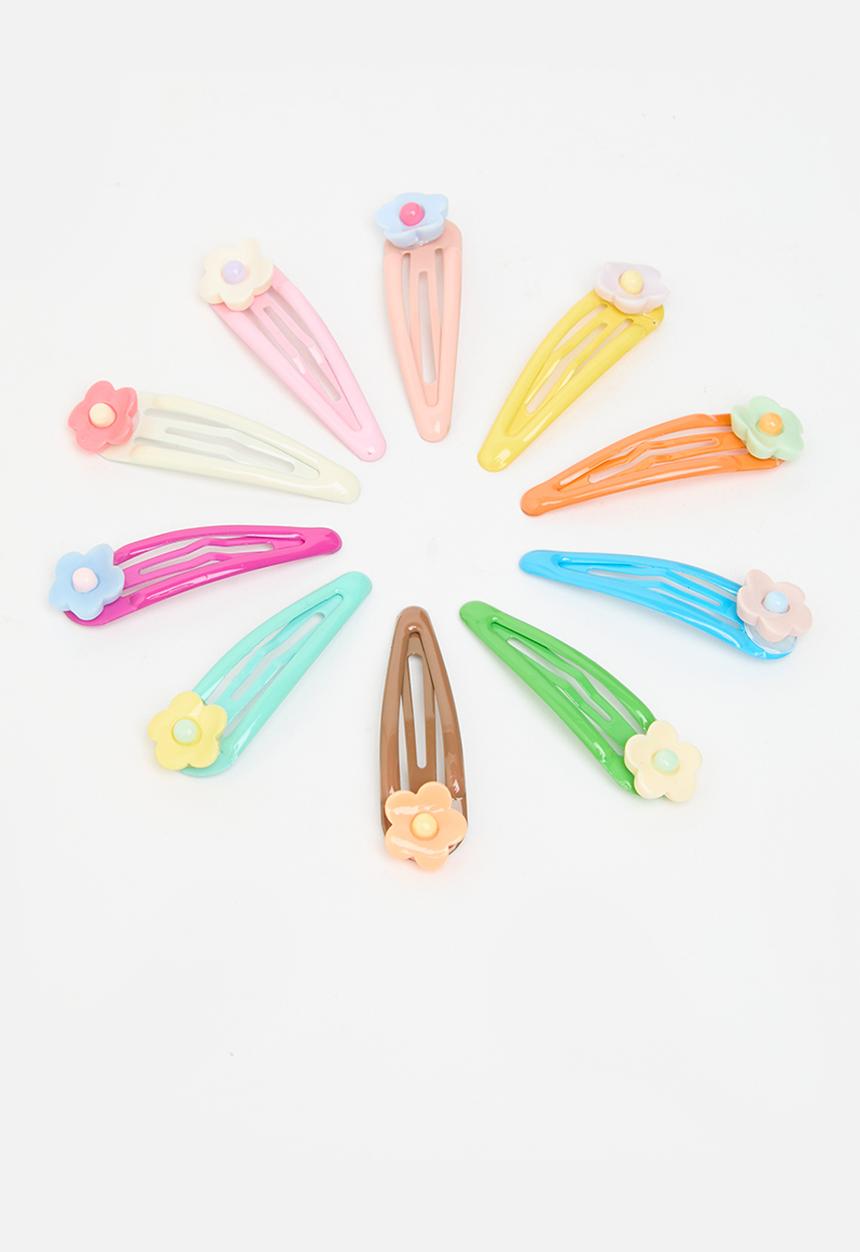 Pop Candy - 10 Pack hair clips - multi