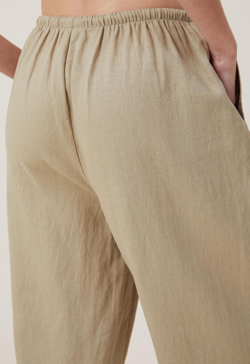 Cotton On - Haven wide leg pant - desert sage