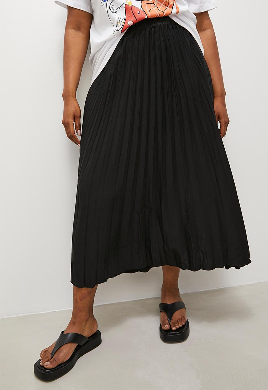 Superbalist - Midaxi pleated skirt - black