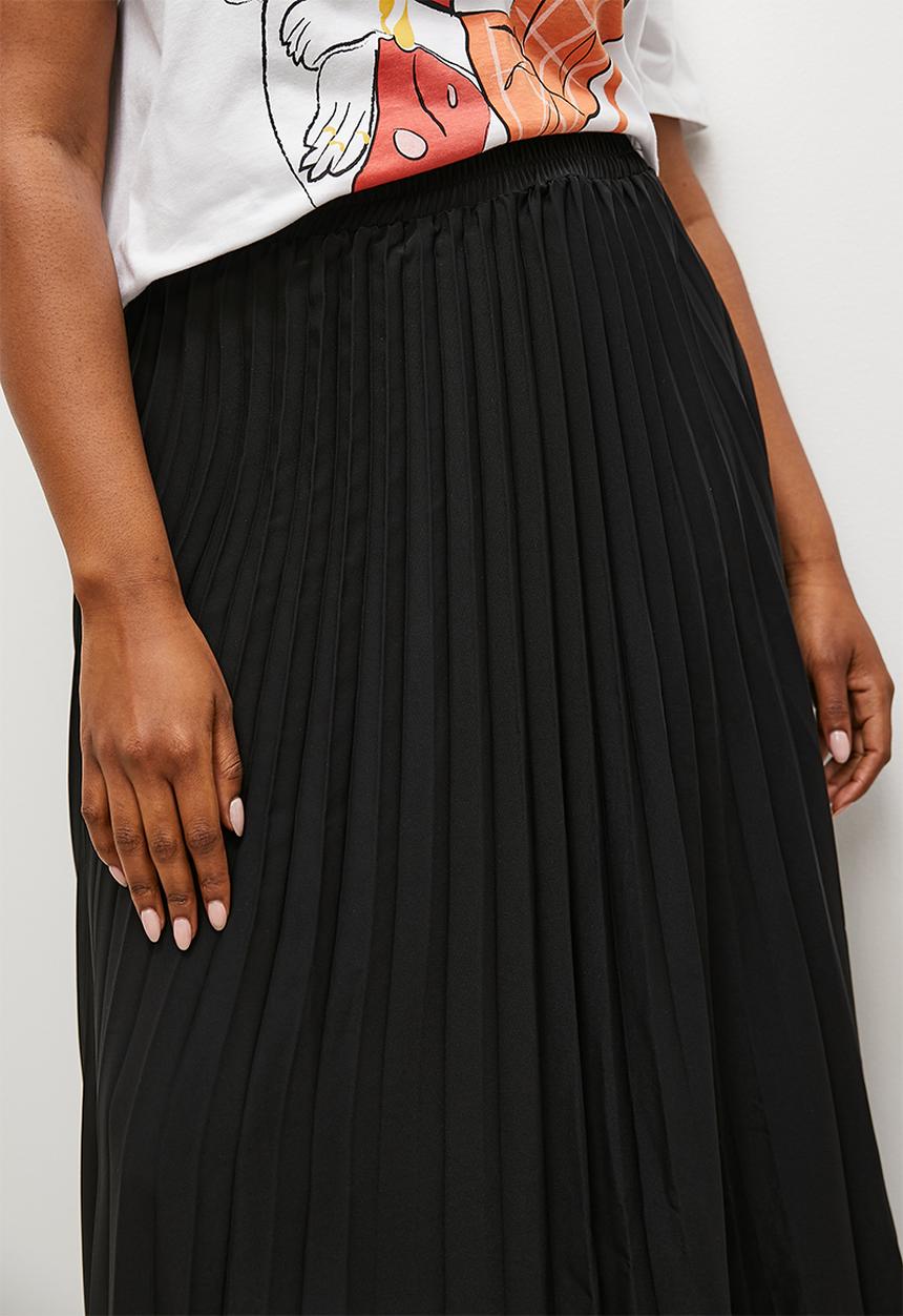 Superbalist - Midaxi pleated skirt - black