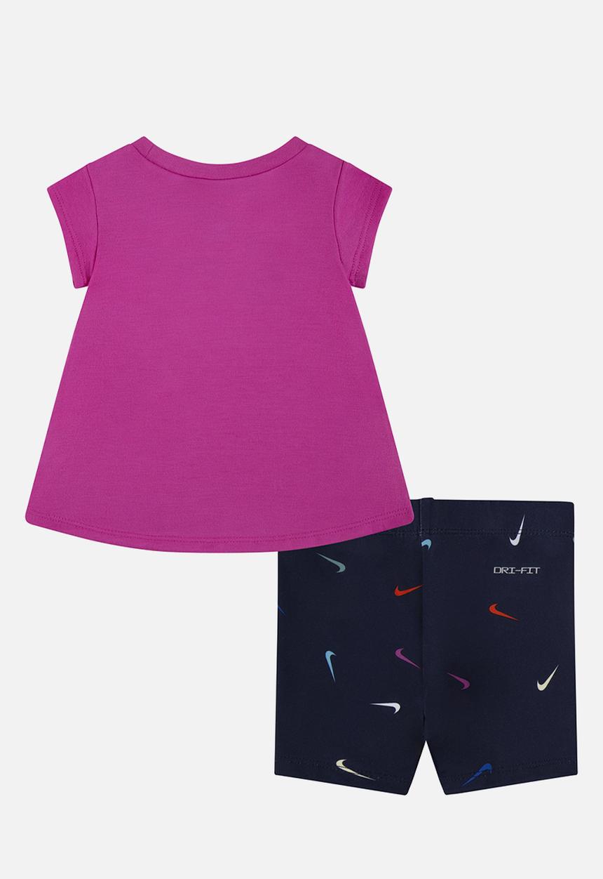 Nike - Nkg bike short set - obsidian