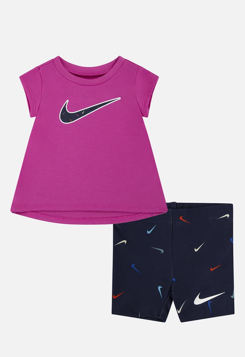 Nike - Nkg bike short set - obsidian