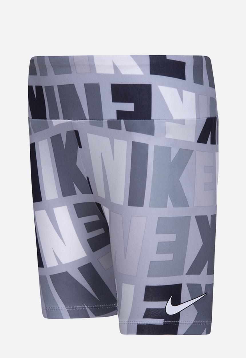 Nike - Nkg snack pack aop bike short - light smoke gray