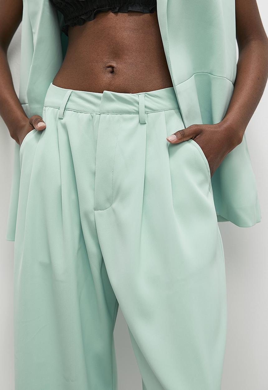 Superbalist - Co-ord high waisted wide leg - mint
