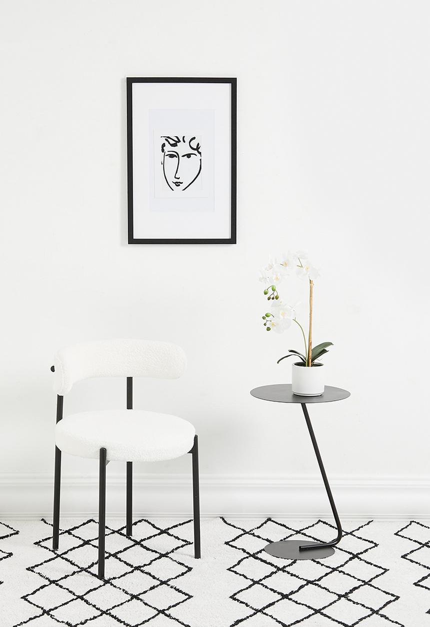 Sixth Floor - Rosalie side table - black