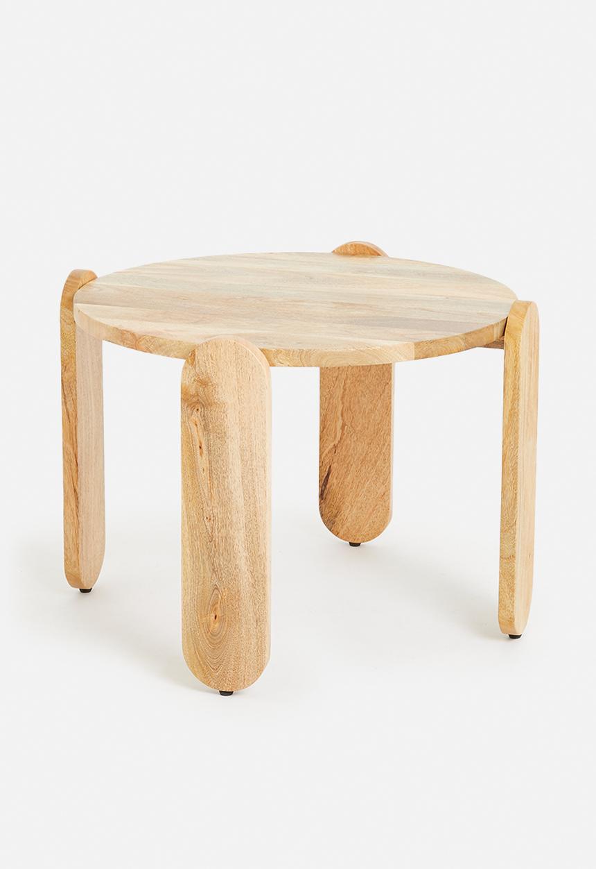 Sixth Floor - Kane mango wood side table - natural