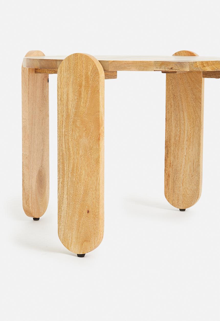 Sixth Floor - Kane mango wood side table - natural