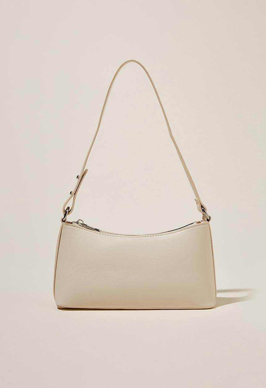 Rubi - Luna underarm bag - bone 