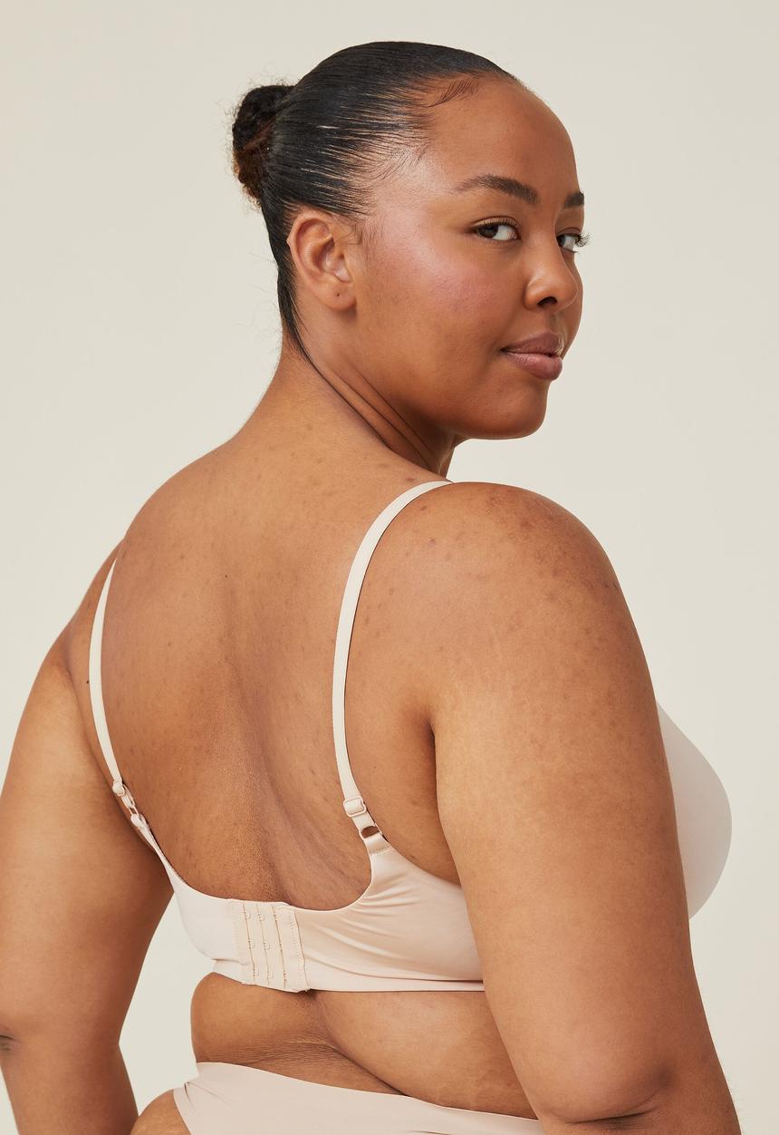 Cotton On - Ultimate comfort full coverage T-shirt bra - frappe
