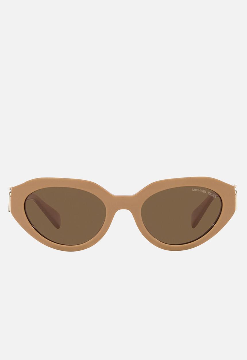 Michael Kors Eyewear - Empire oval sunglasses 0mk2192 53 - brown