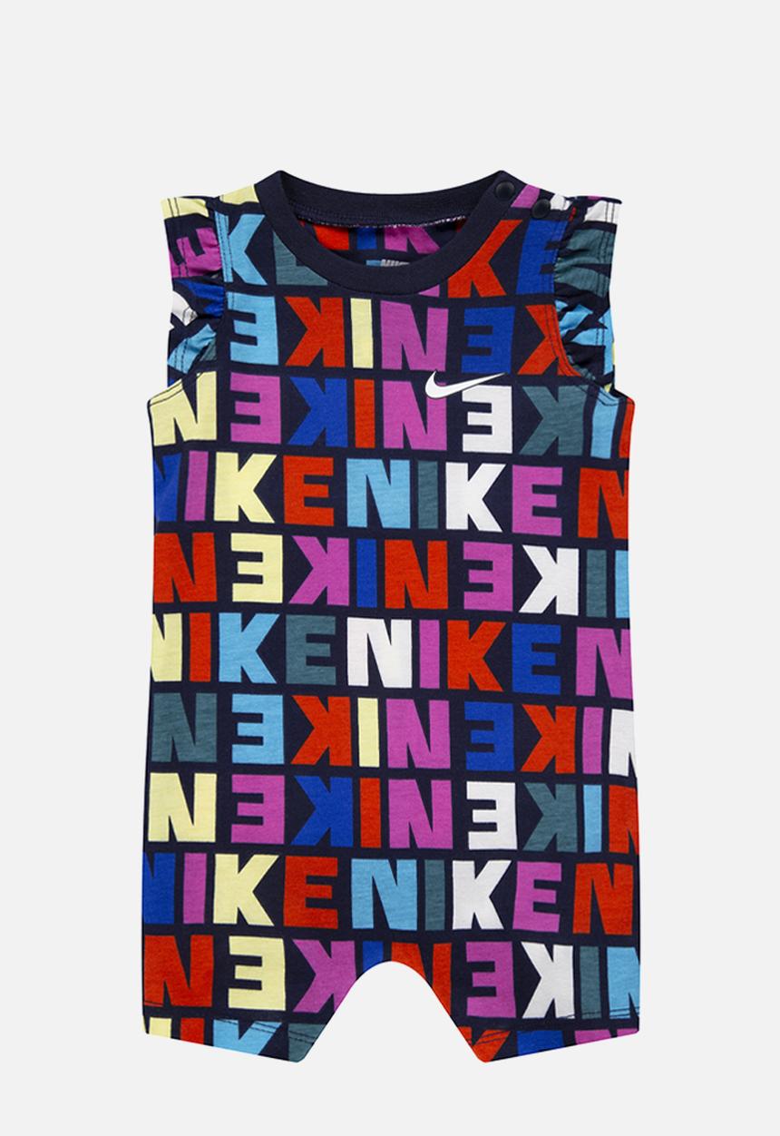 Nike - Nkg aop romper - obsidian