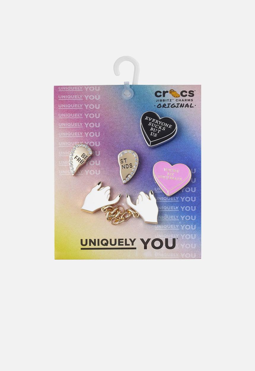 Crocs - National Friendship Day 5 Pack Jibbitz™ - multi