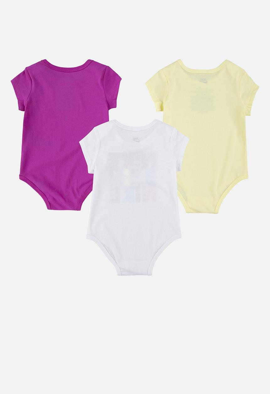 Nike - Nkg 3 pack bodysuit - multi