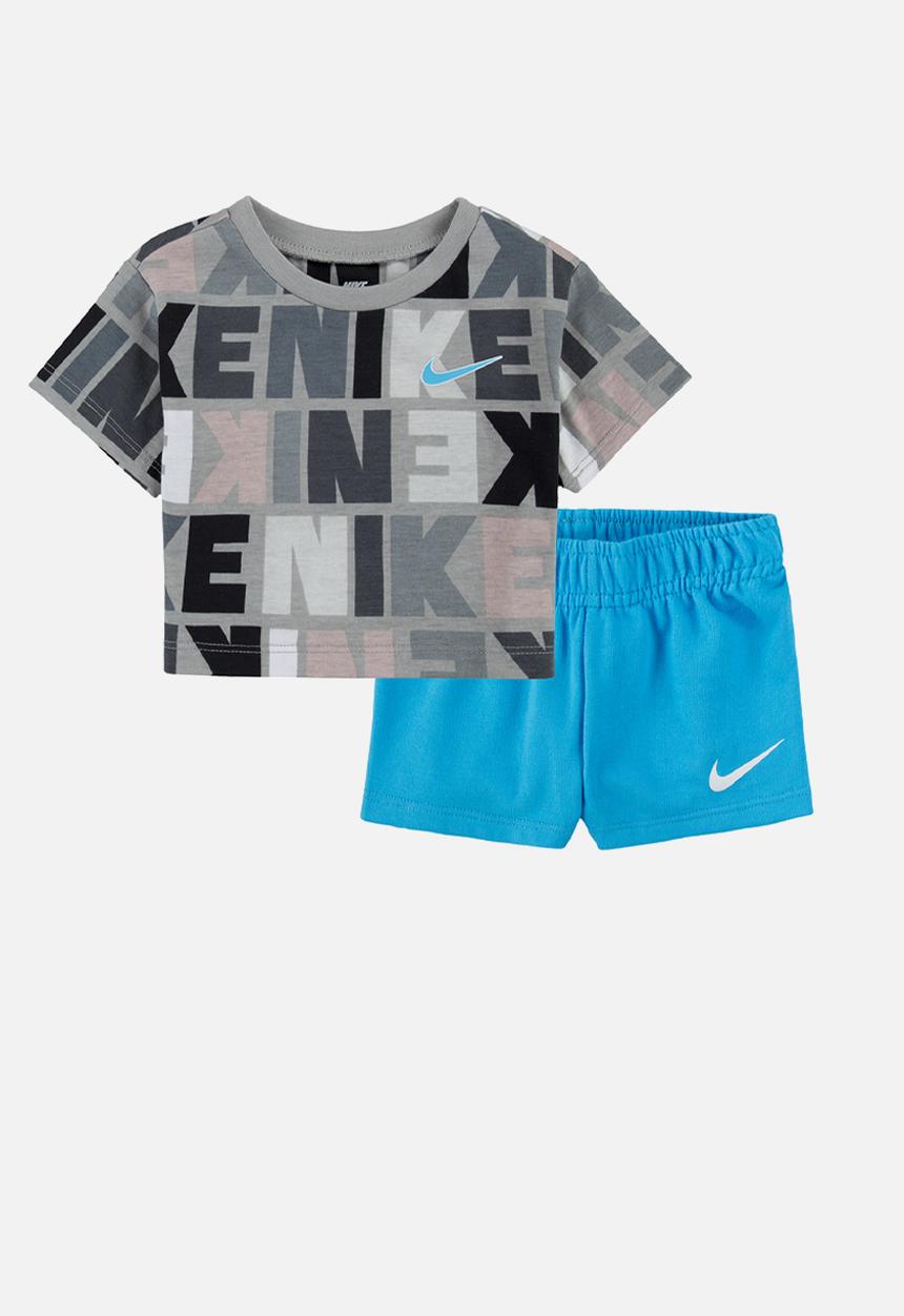 Nike - Nkg knit short set - baltic blue