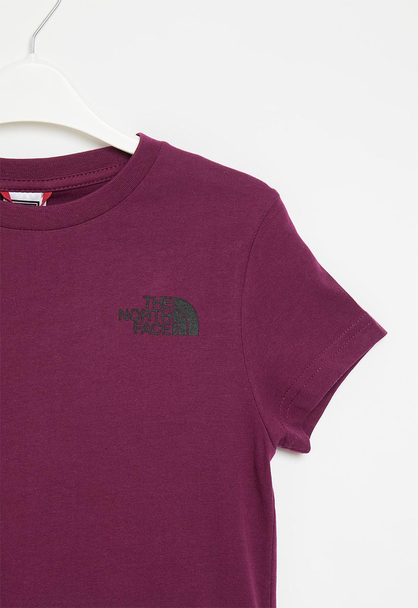 The North Face - Teen short sleeve simple dome tee - purple
