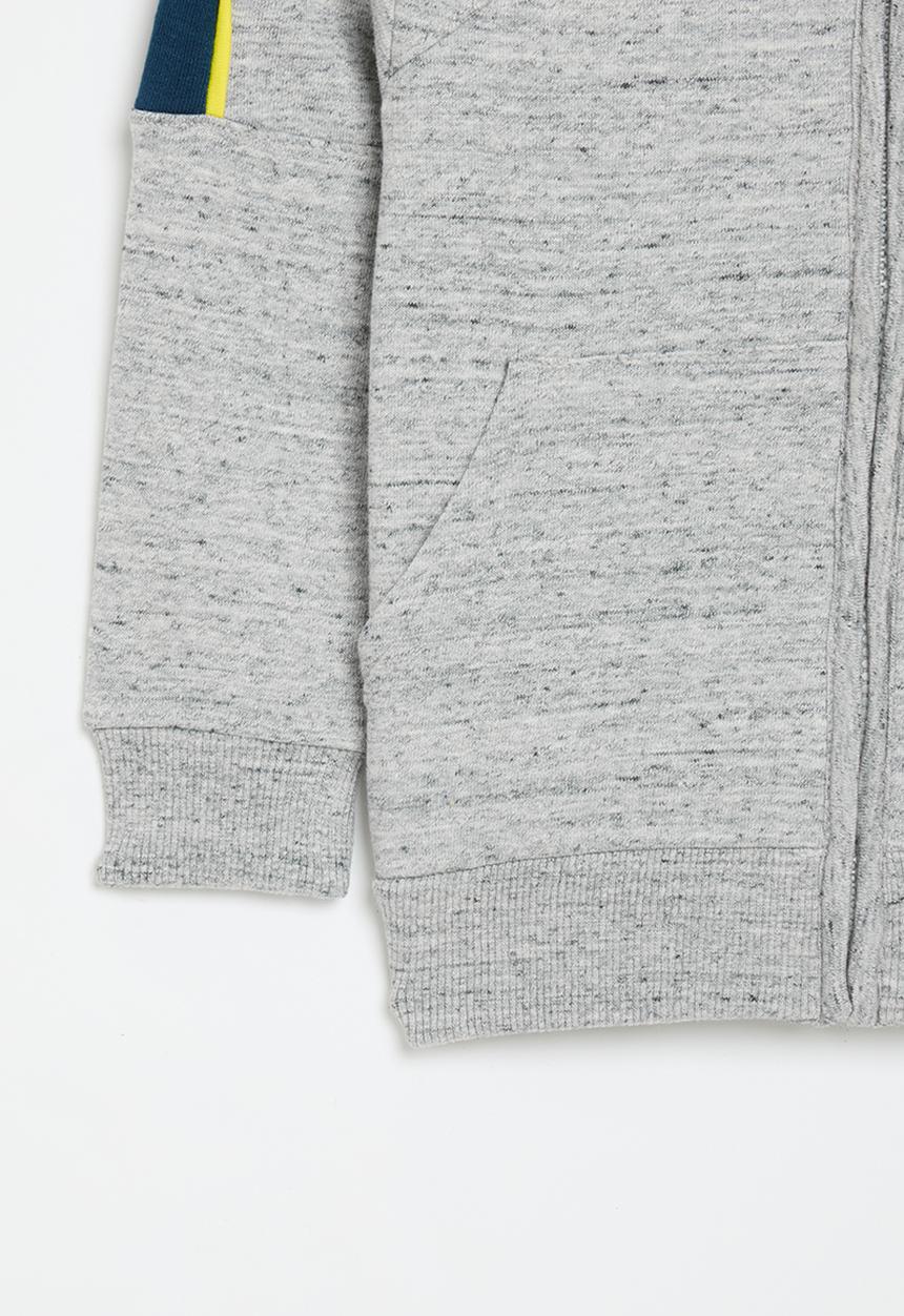MINOTI - Grindle zip thru hoodie - grey