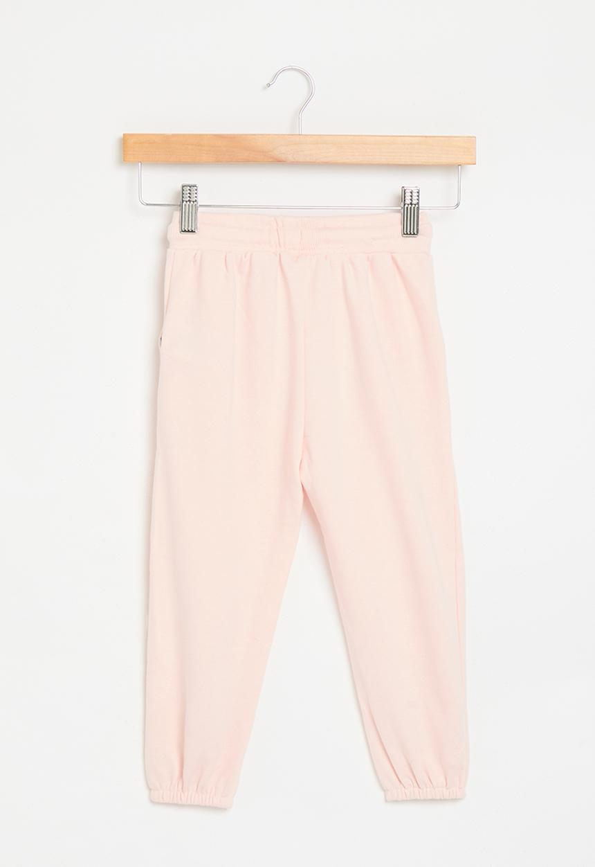 MINOTI - Girls basic fleece jogpant - pink