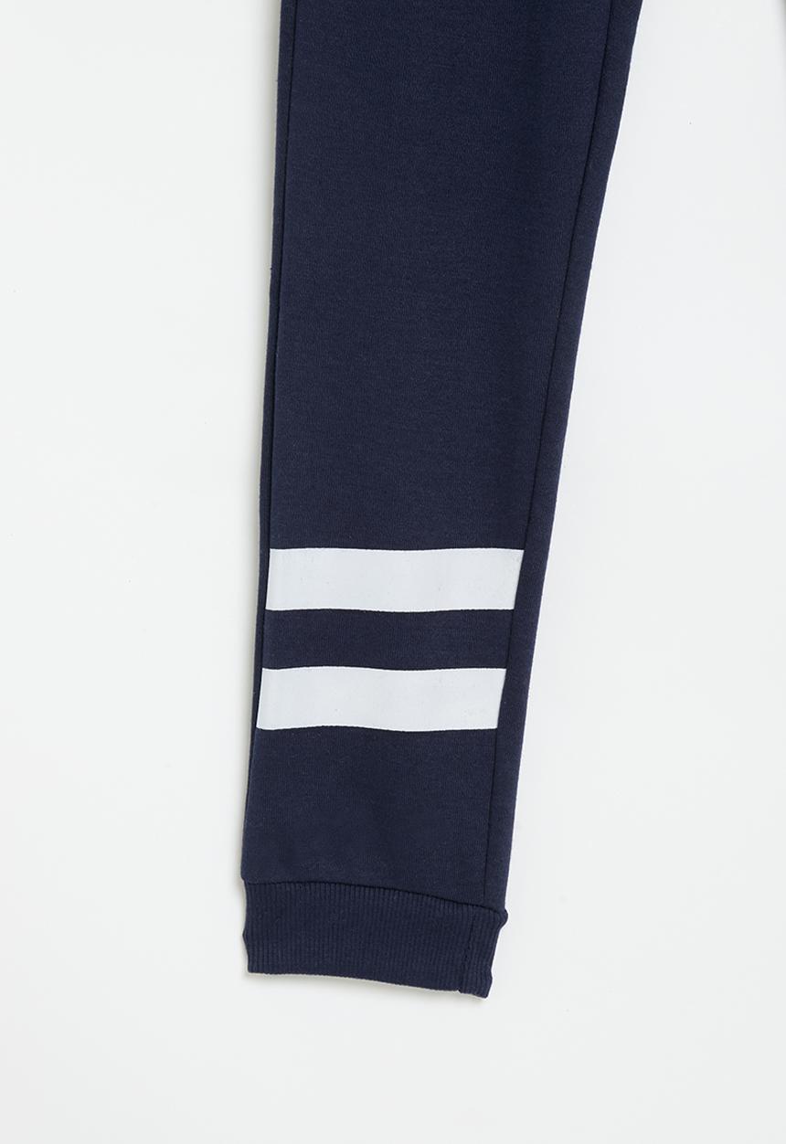 MINOTI - Boys basic athl dept fleece jogger - navy 