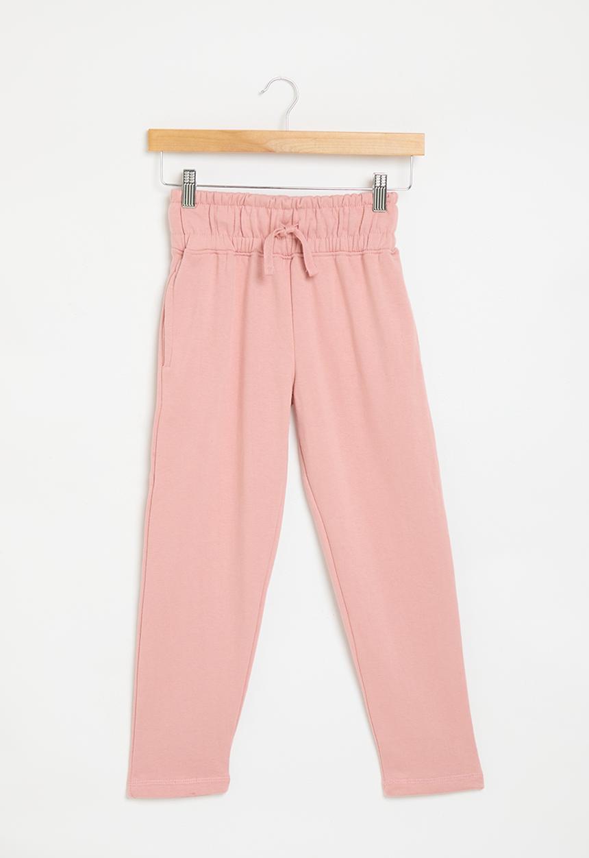 MINOTI - Loopback fleece jogger - pink