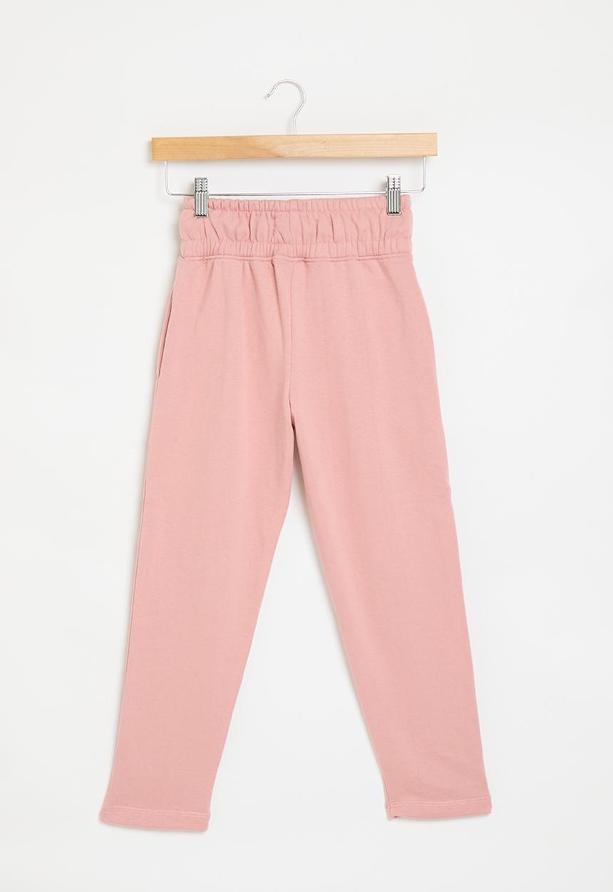 MINOTI - Loopback fleece jogger - pink