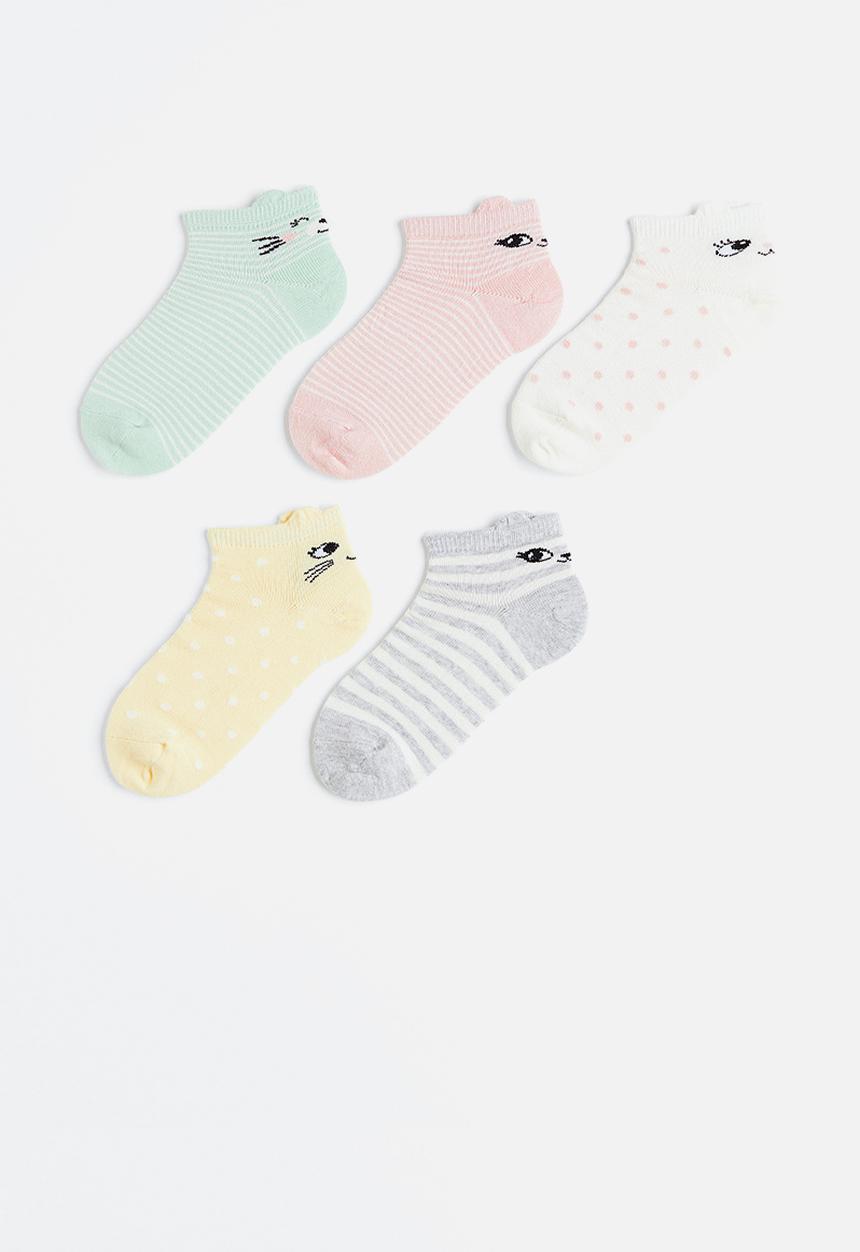 H&M - 5-Pack trainer socks - multi