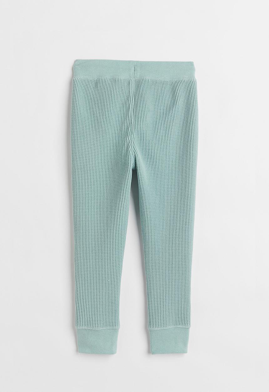 H&M - Cotton-blend joggers - light turquoise