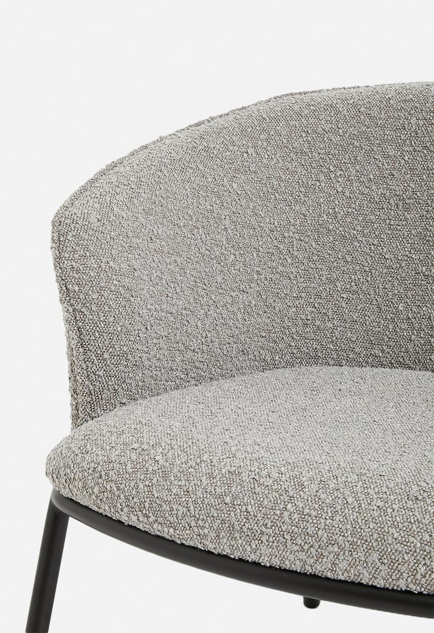 Sixth Floor - Duke lounge chair - grey sherpa