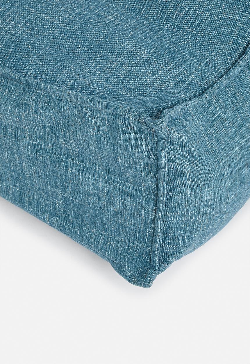 Sixth Floor - Bean bag chair - blue