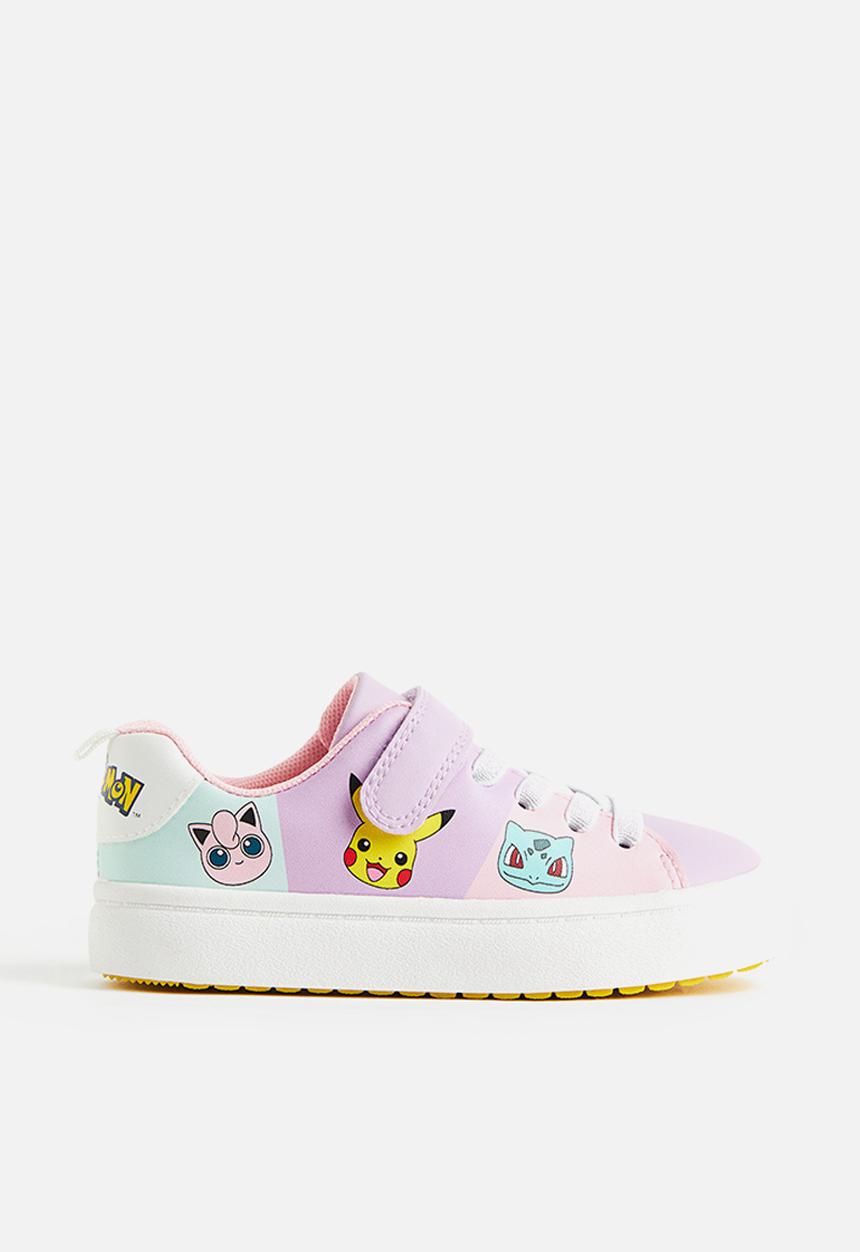 H&M - Printed trainers - light purple pokémon