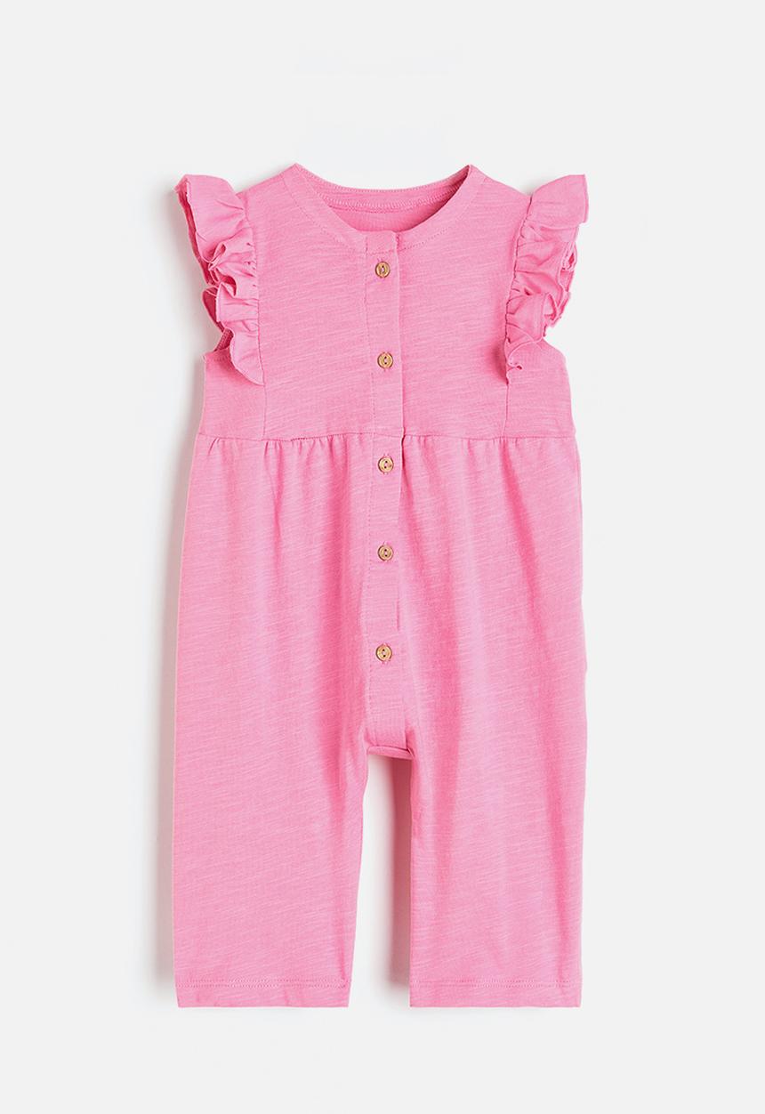 H&M - Jersey romper suit - pink