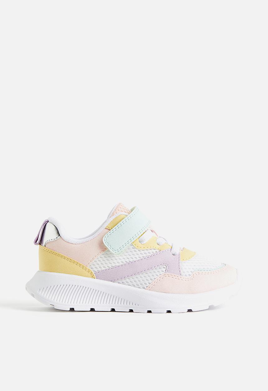 H&M - Lightweight-sole trainers - light pink block-coloured