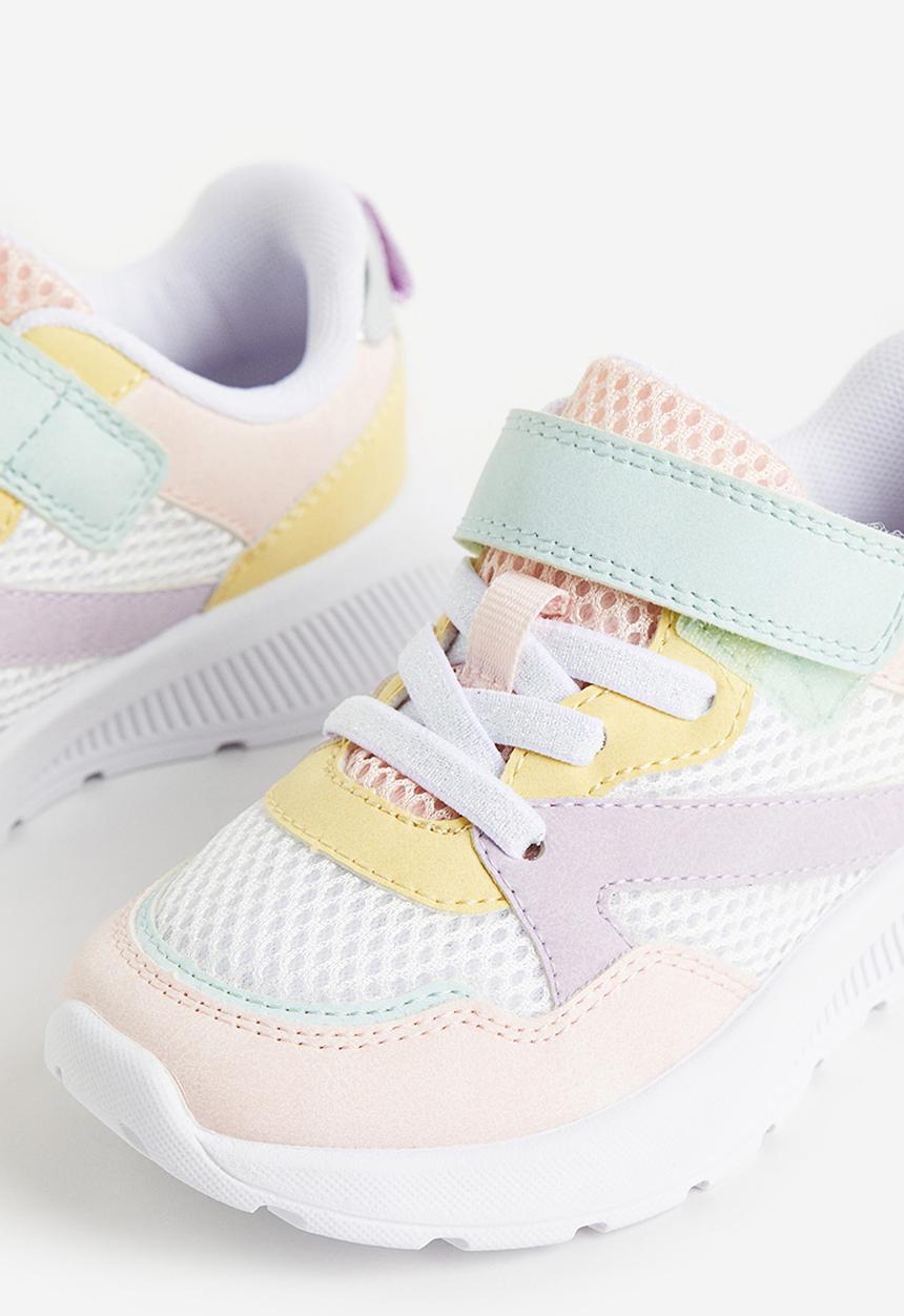 H&M - Lightweight-sole trainers - light pink block-coloured