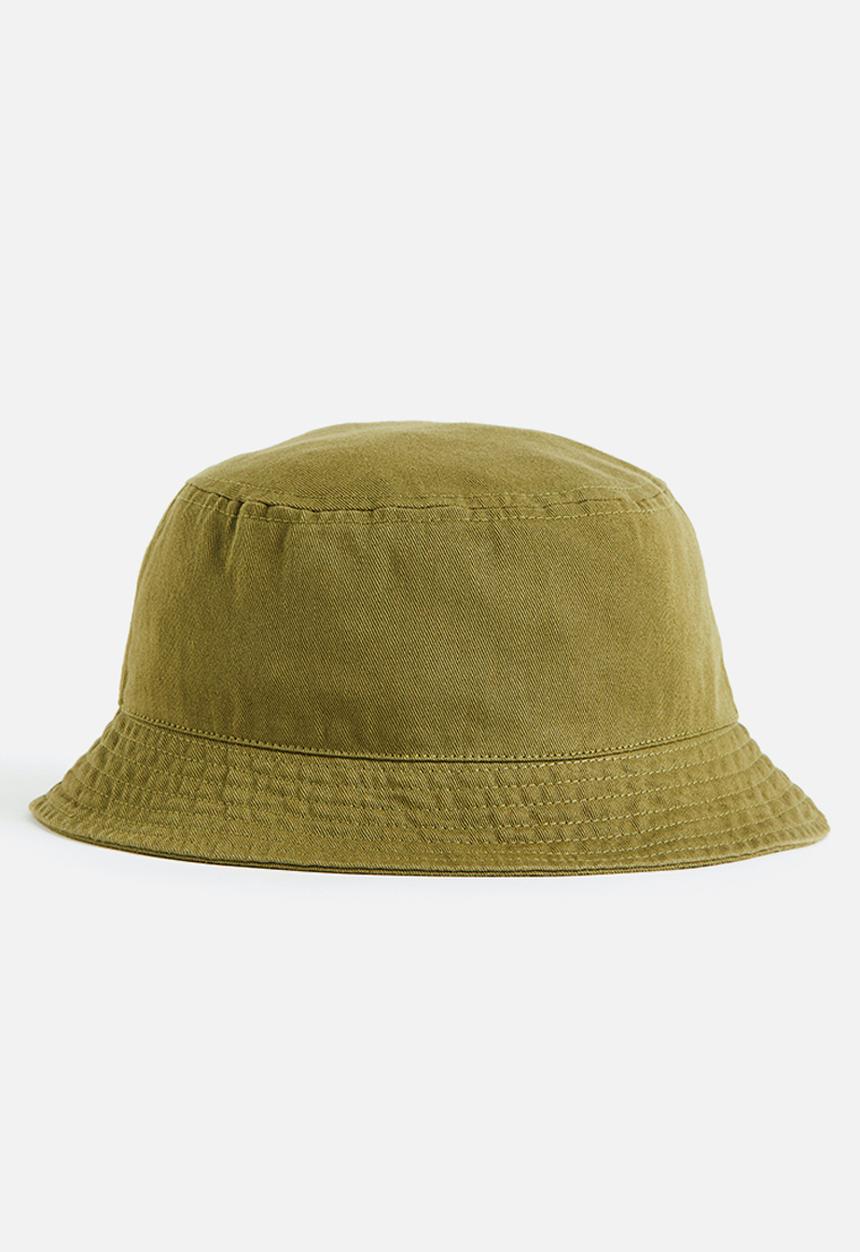 H&M - Cotton bucket hat - olive green