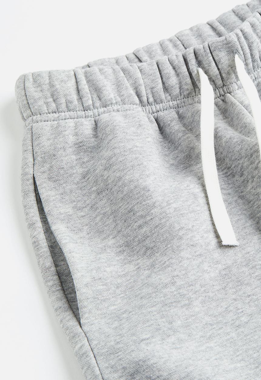 H&M - Loose fit joggers - light grey marl