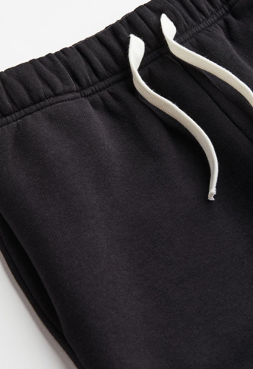 H&M - Loose fit joggers - black