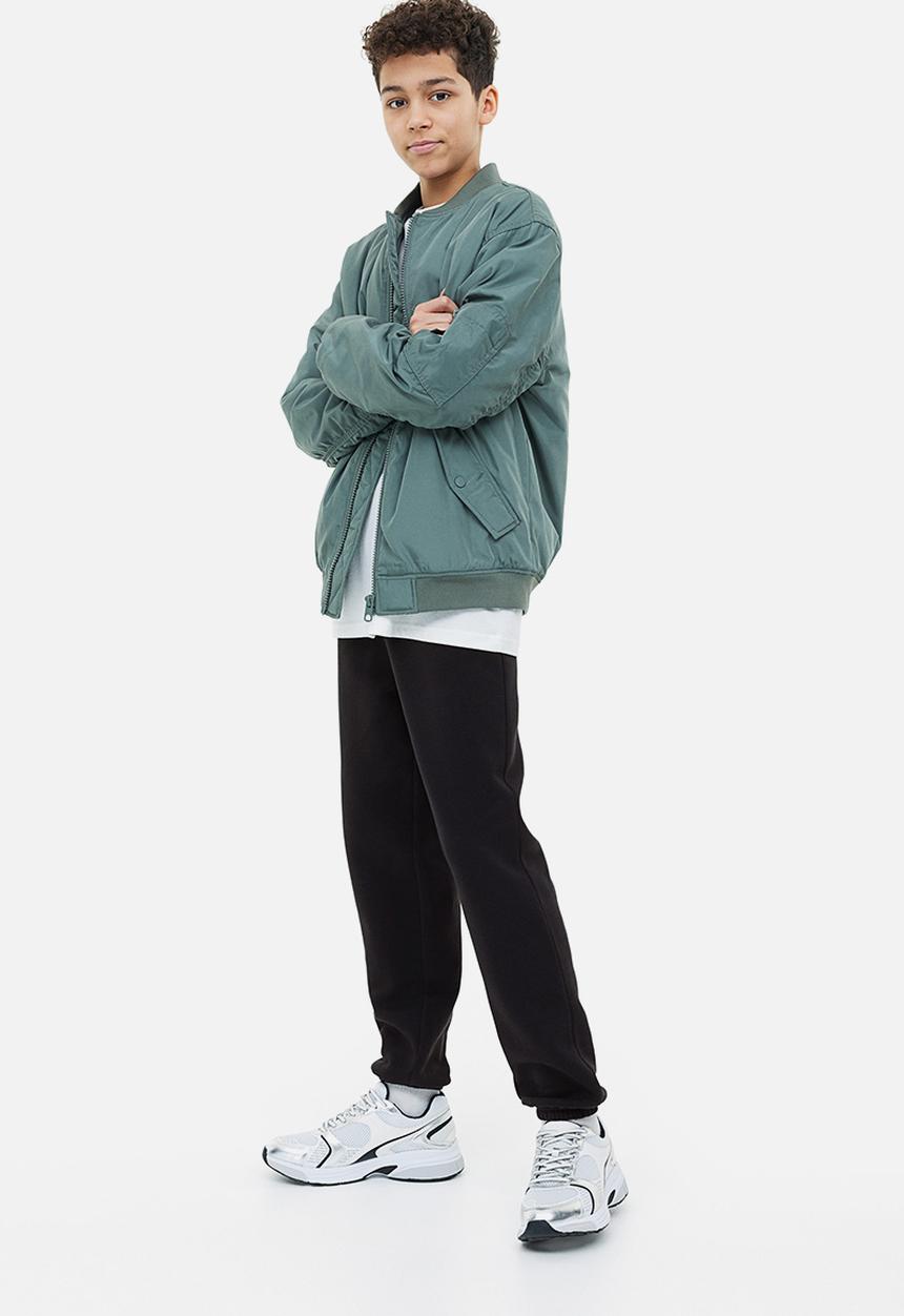 H&M - Loose fit joggers - black