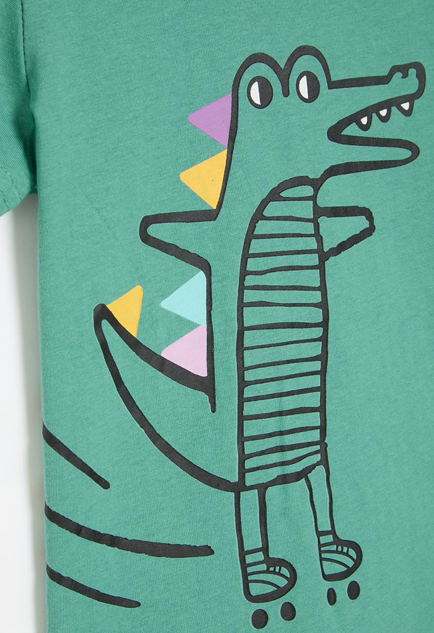 Pop Candy - Printed tee - green
