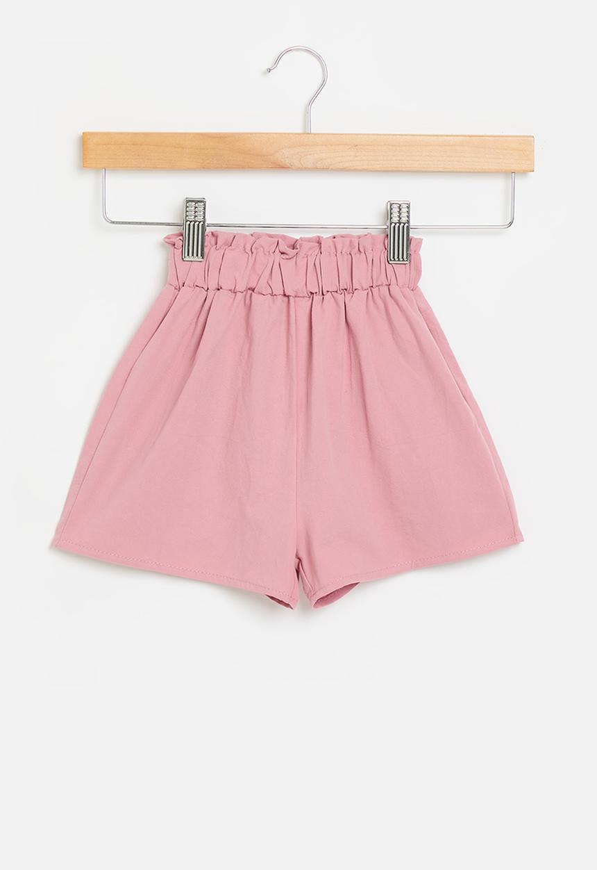 Pop Candy - Elasticated waist shorts - pink