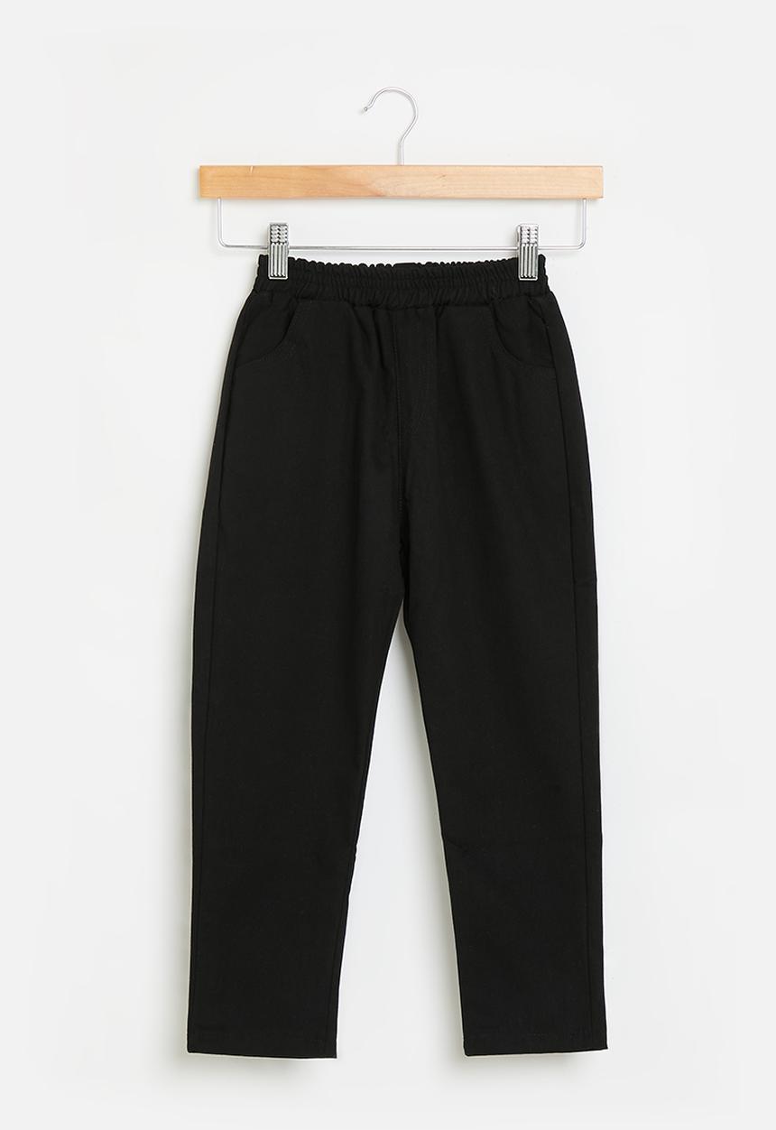 Pop Candy - Elasticated waist trousers - black