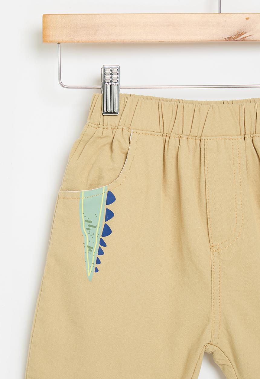 Pop Candy - Croc shorts - khaki 