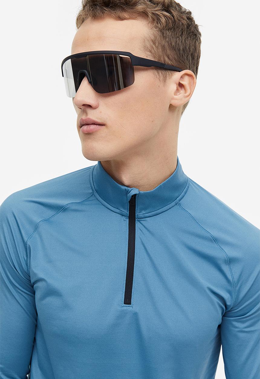 H&M - Long-sleeved sports top - blue