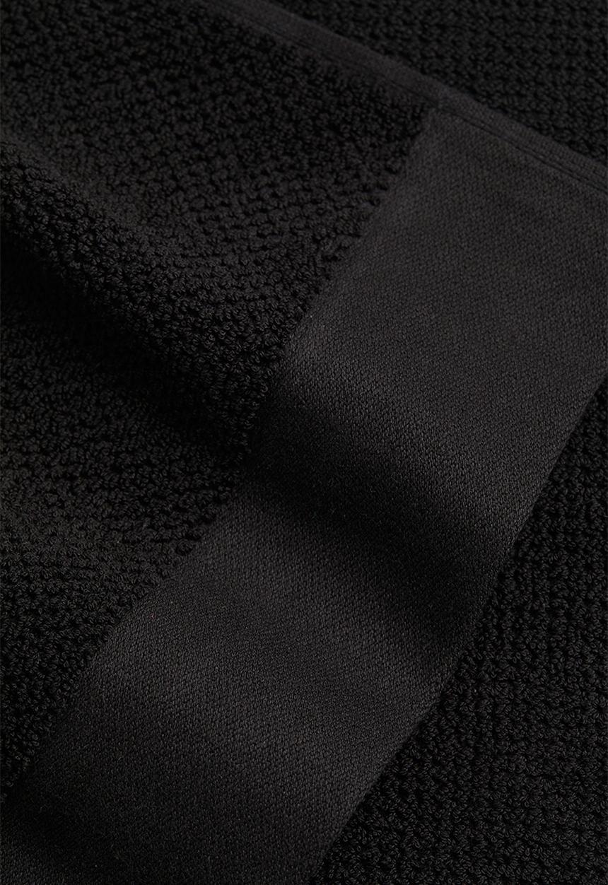 H&M - Cotton terry bath sheet - black