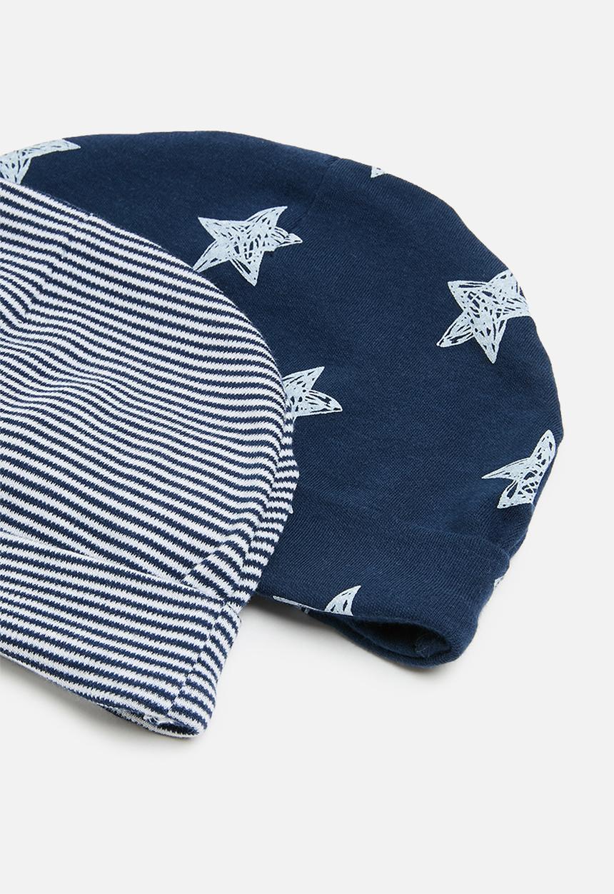 MINOTI - 2 pack hats - blue