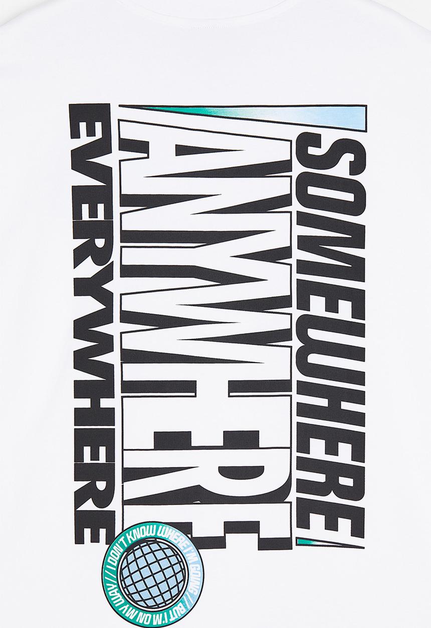 H&M - Oversized fit t-shirt - white somewhere 