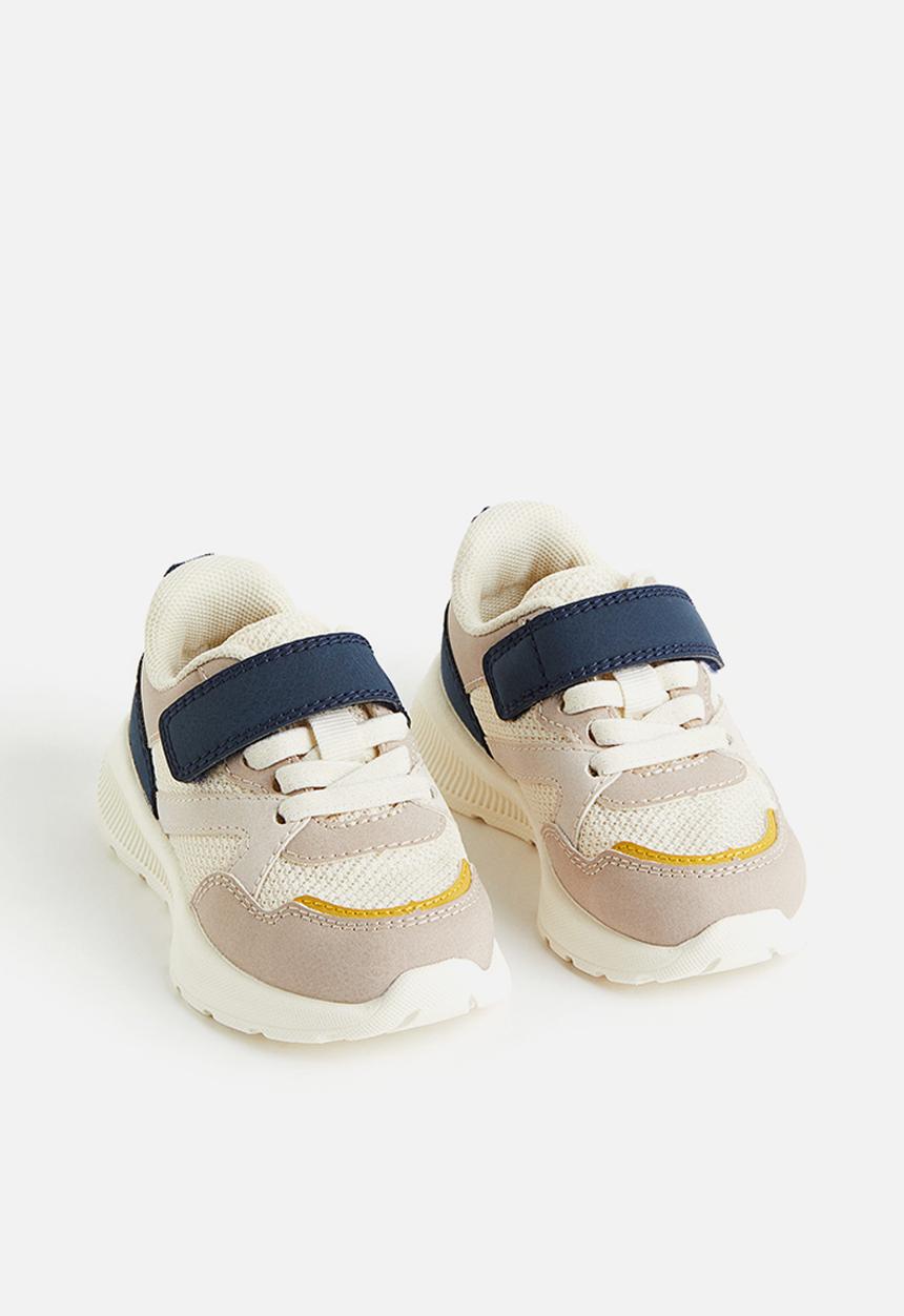 H&M - Trainers - navy blue & light greige