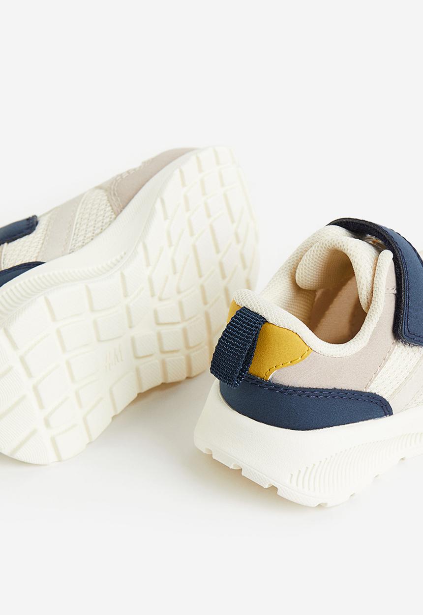 H&M - Trainers - navy blue & light greige