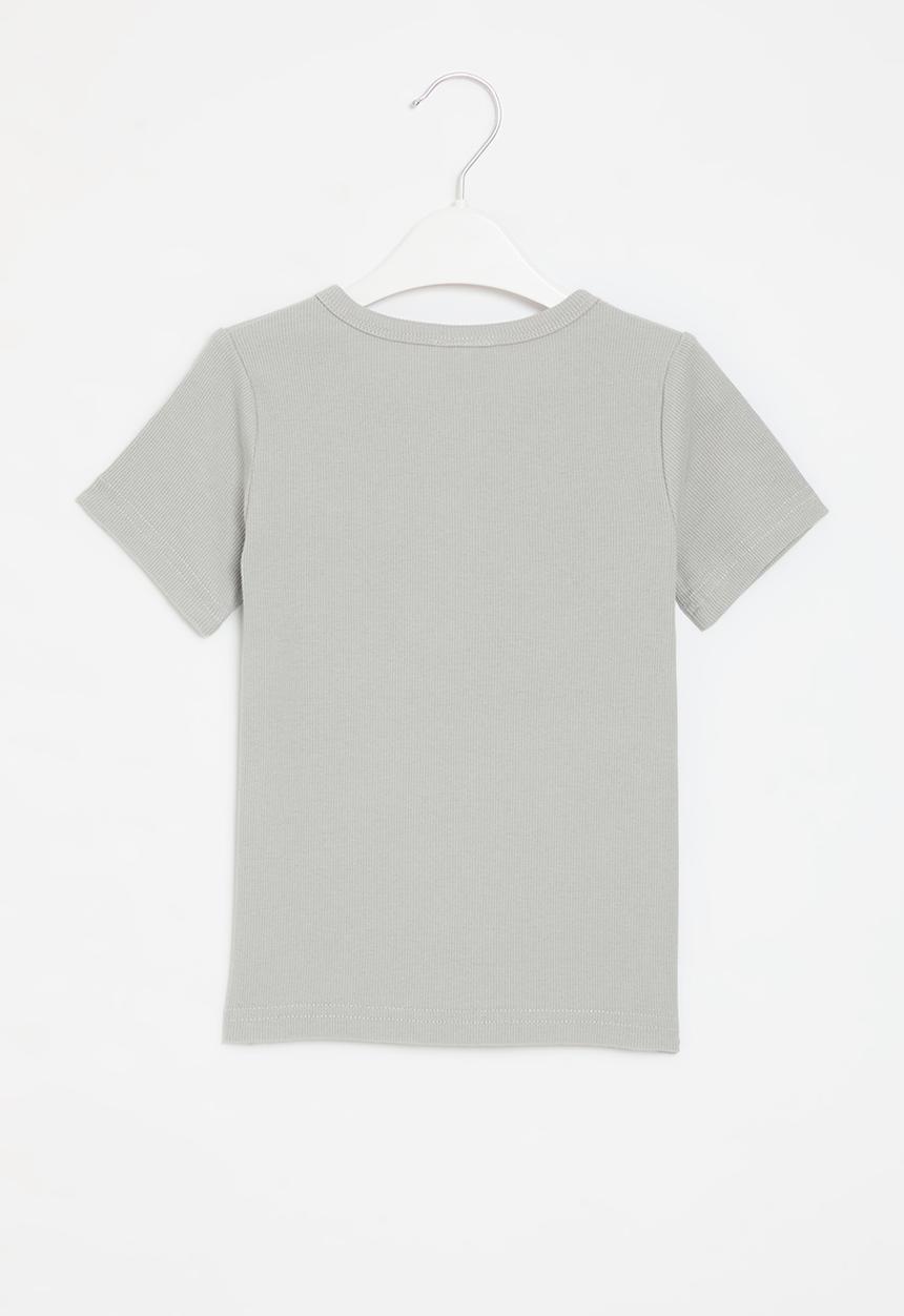 Pop Candy - Henley shirt - grey