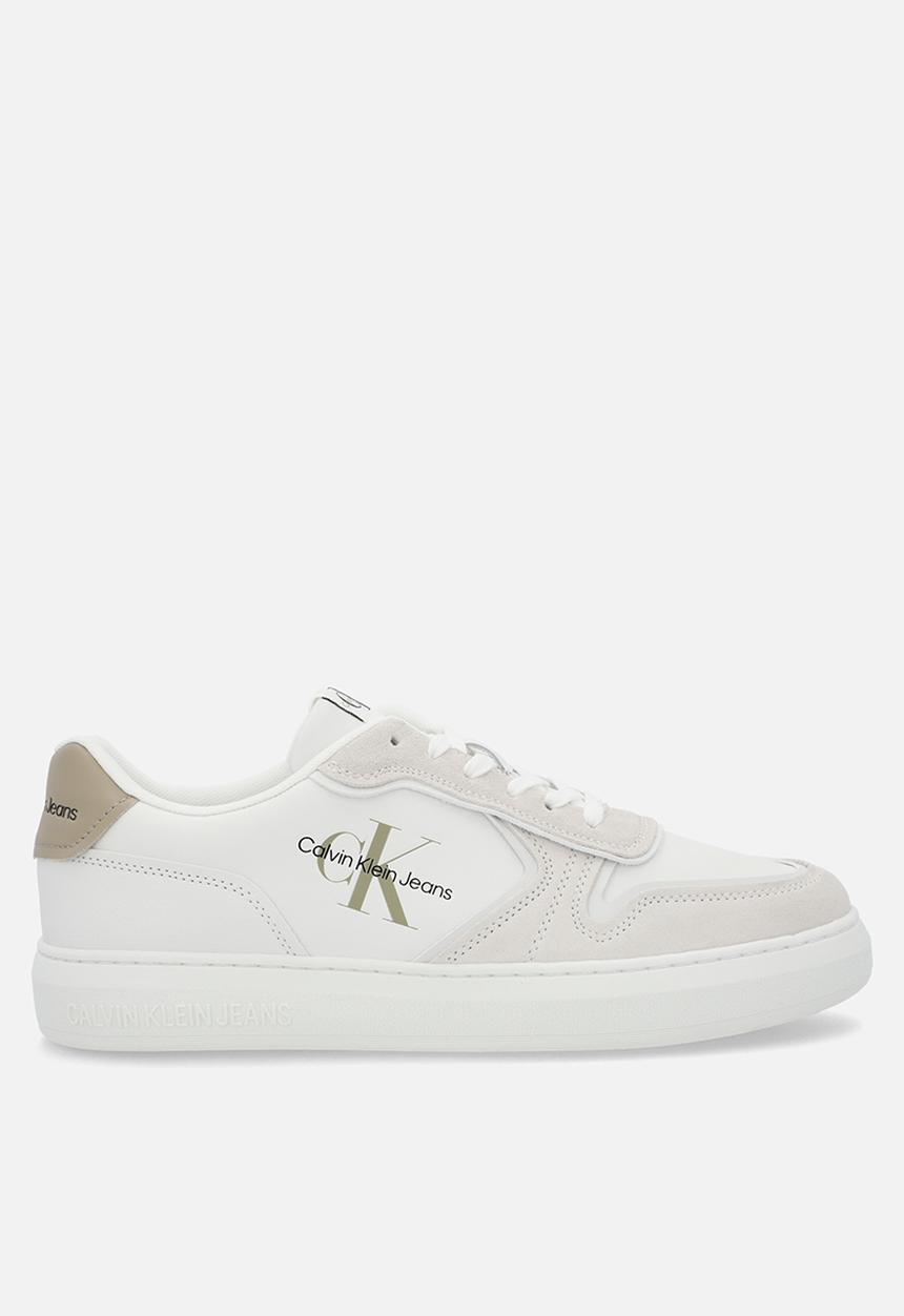 Calvin Klein - Casual cupsole irregular lines - white/ancient white