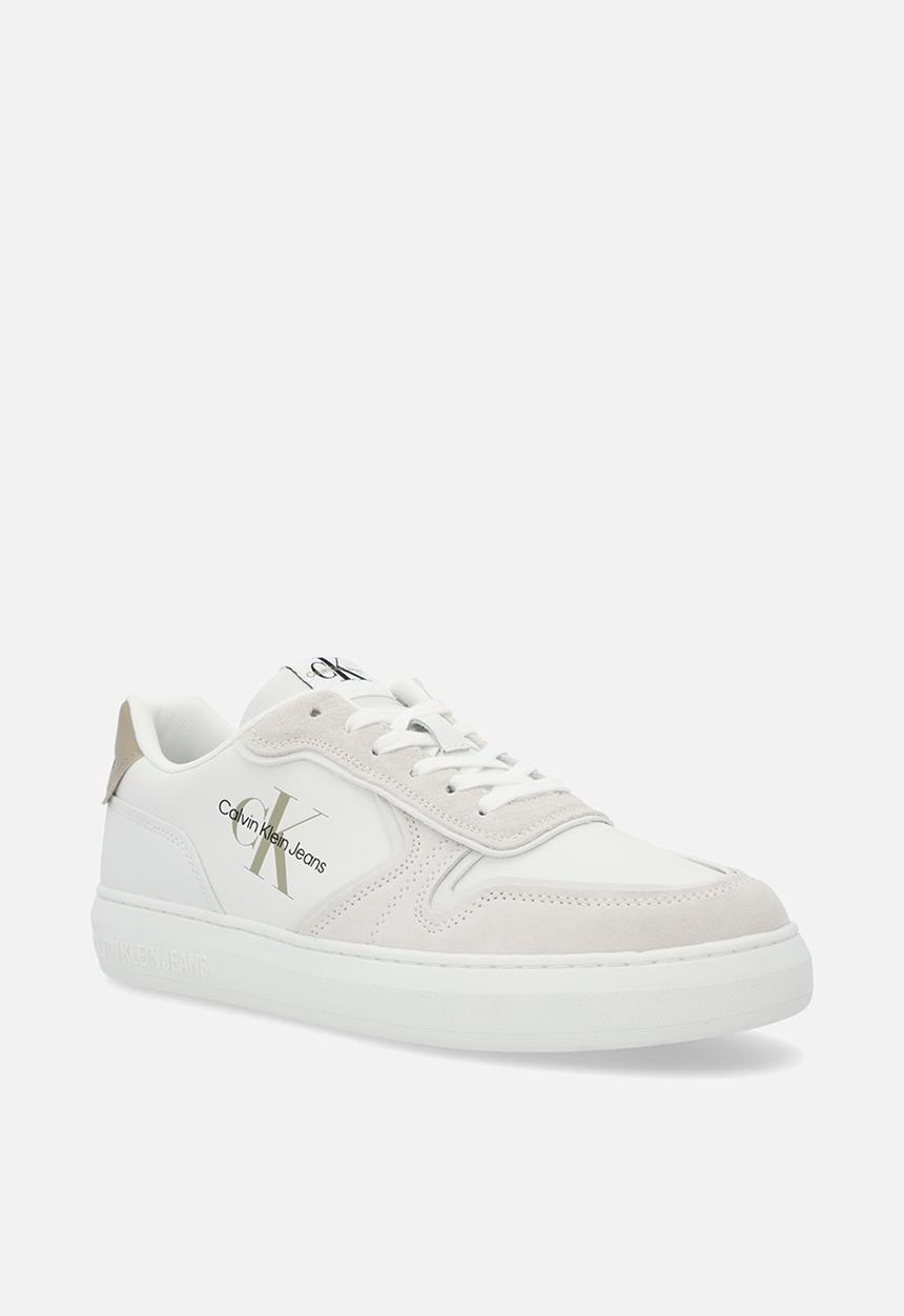 Calvin Klein - Casual cupsole irregular lines - white/ancient white